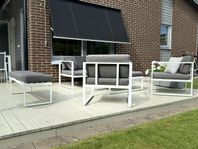 UTEMÖBLER LOUNGEMÖBLER METALL VIT