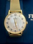 Festina Retro 36 mm guldtonad stål