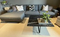 Sits soffa 3,5 sits schäslong 