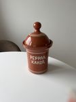 keramik pepparkaksburk och fat