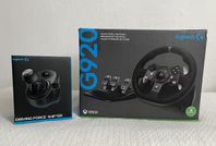 Logitech G920 + Växelspak