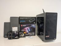 Custom loop RTX 3080 + 10700K + 32GB RAM + 1TB SSD.