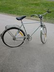 Klassisk herrcykel silver "Marathon" 27 tum, 3 växlar