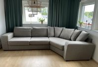 Mio 3-sits soffa med cosy hörn divan