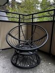 Roterande stol för balkong/uteplats