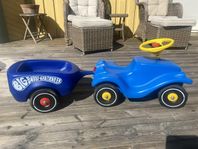 Bobby car + släp