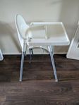 Ikea antilop barnstol med tillbehör o barnvagn bortskänkes