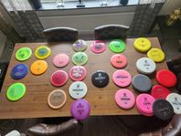 Olika frisbees