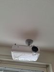 Optoma HD72i projektor + 87” duk + HDMI – Hemmabio 