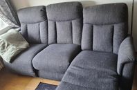 Fin 3 sits soffa med stöd för fötterna 