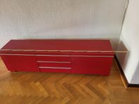 IKEA Berstå burs högglans röd elegant
