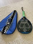 Padelrack och ryggsäck 