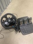 Logitech G923 Racingratt och Pedaler 