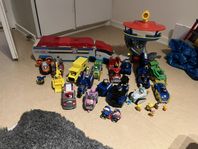 Paw patrol- torn, lastbil, 17 fordon och valpar