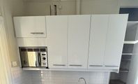 Överskåp kök (troligen IKEA Faktum)