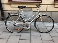 Grå 3 Växlad Crescent Damcykel 