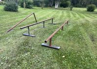 skateboard/kickbike railar