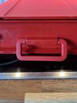Olivetti skrivmaskin röd 