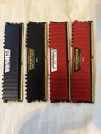 RAM minnen 2st - 16G (8G * 2) VENGEANCE LPX DDR4