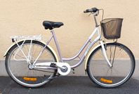 3 Växlad Cykel Svalan med hand o fotbroms + korg - 28 tum
