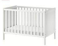 IKEA Sundvik spjälsäng 60 x 120 cm inkl madrass