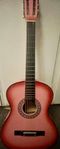 Fin Rosa Gitarr för alla ålder
