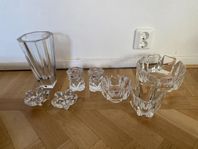 Orrefors helkristall saker