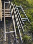 Tillbehör Zagres Aluminiumställning 