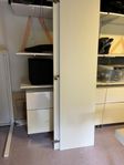 PAX garderobsdörrar 50x195