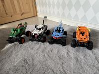 Lego Technic Monster Jam – 4 kompletta modeller