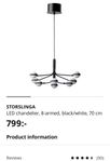 IKEA Storslinga Lampa
