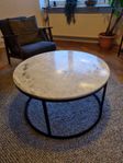 Soffbord marmor