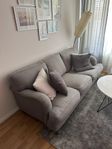Howard 3-sits soffa med fotpall