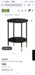 ÄSPERÖD Sidobord från Ikea 2 st
