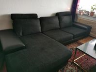 soffa med divan