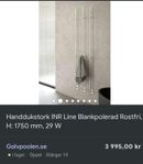 INR Line Handdukstork (krom) -Helt nya