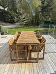 6 stycken utestolar från IKEA