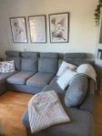 Soffa med divan och schäslong, Nevada Mio
