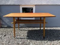 soffbord med tidningshyllan retro teak o rotting