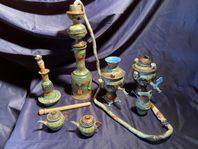 Te samovar set ned vattenpipa