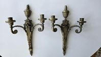 APPLIQUER, mässing, Louis XVI-stil,