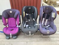 3 st bakåtvända Britax barnstolar säljes 