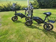 Elsparkcykel säljes i par
