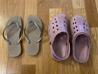 Guldfärgade Havaianas