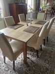 Matbord massiv ek