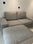 Kivik soffa + fotpall