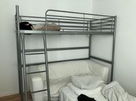 Ikea Svärta Loftsäng "transport kan ordnas"