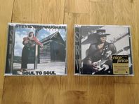 2 st SRV CD+ 1 nummer av Guitar Techniques SRV +CD