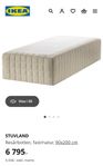 säng IKEA Stuvland 90x200 resårbotten fast