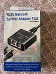RJ45 Splitter + 1 till 2  adapter.